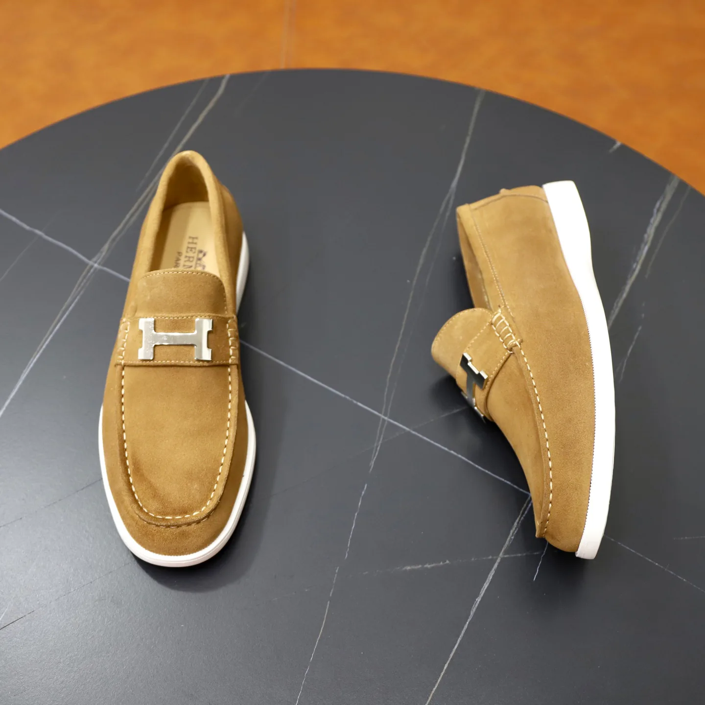 Men's Loafers And Dress Shoes HERMES 17911021