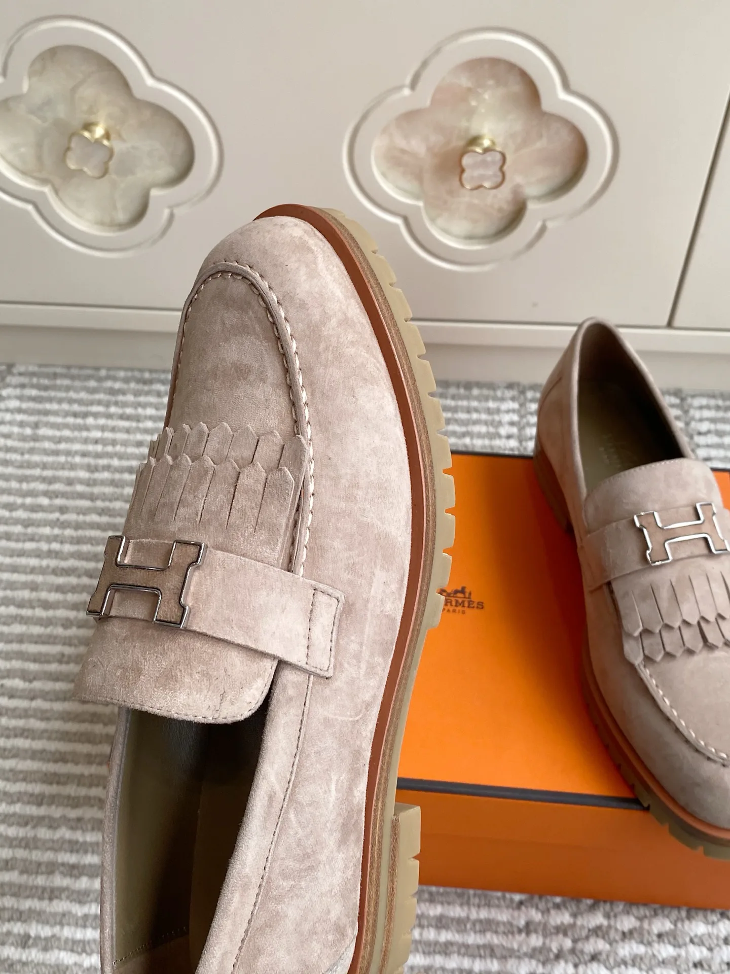 Women's Loafers And Moccasins HERMES 17476126