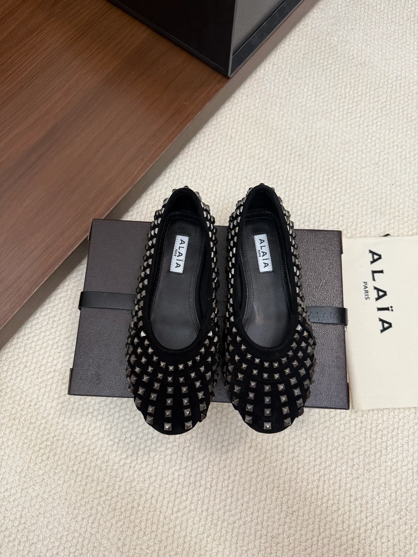 Women's Ballet Flats ALAIA 18042046