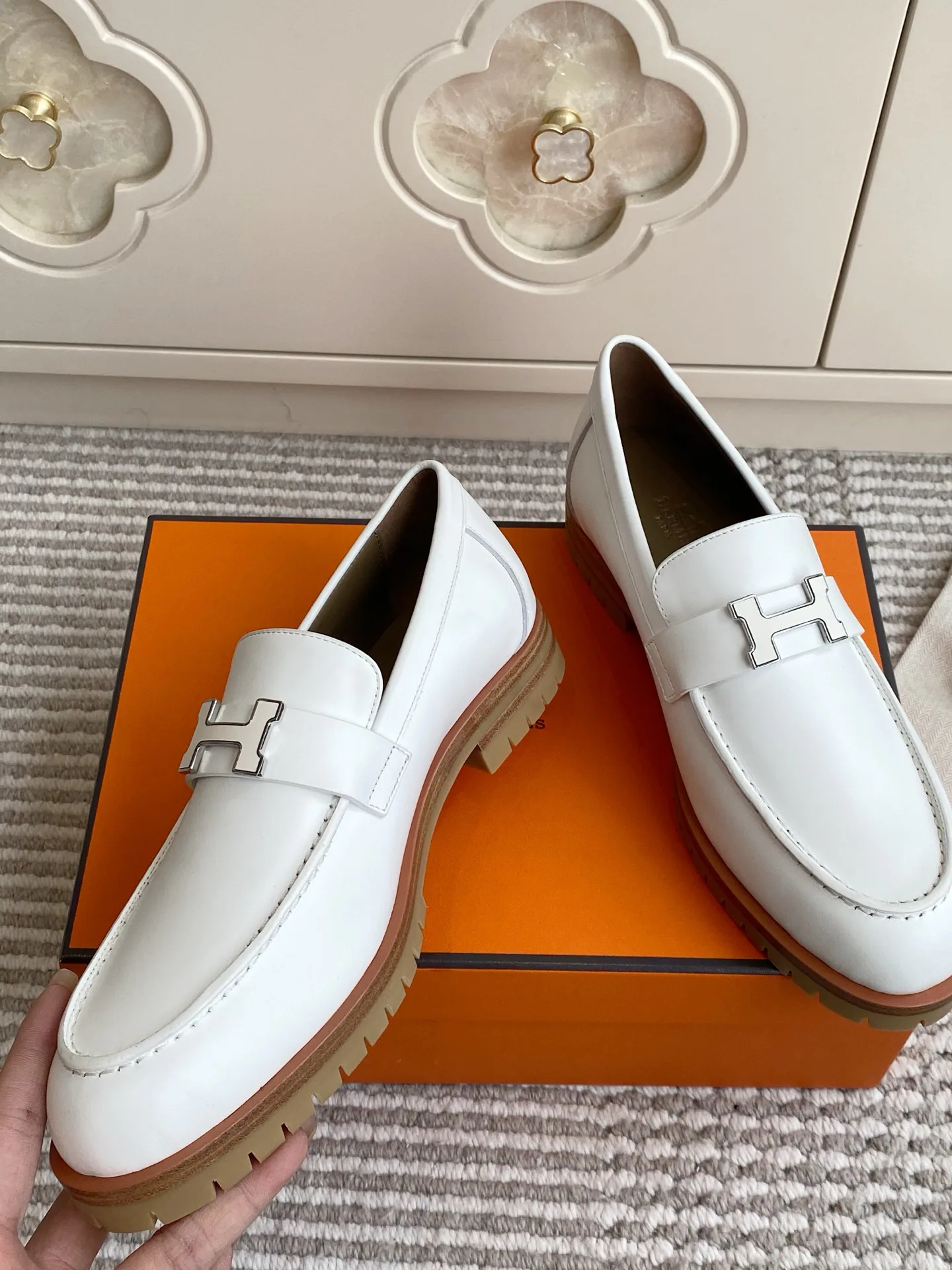 Women's Loafers And Moccasins HERMES 17476149