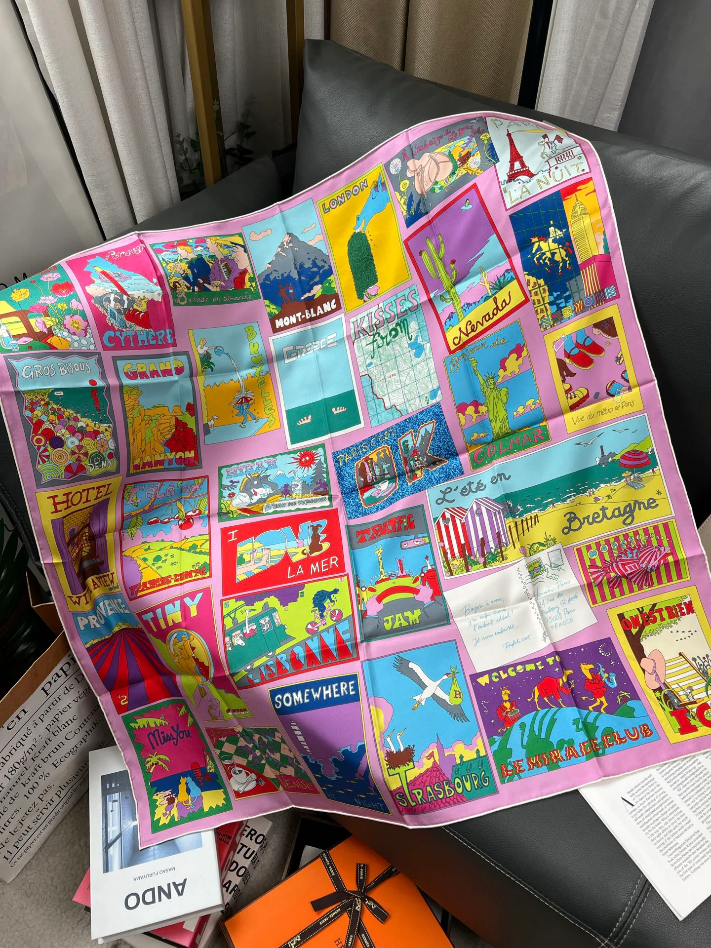 Silk Scarves HERMES 17799544