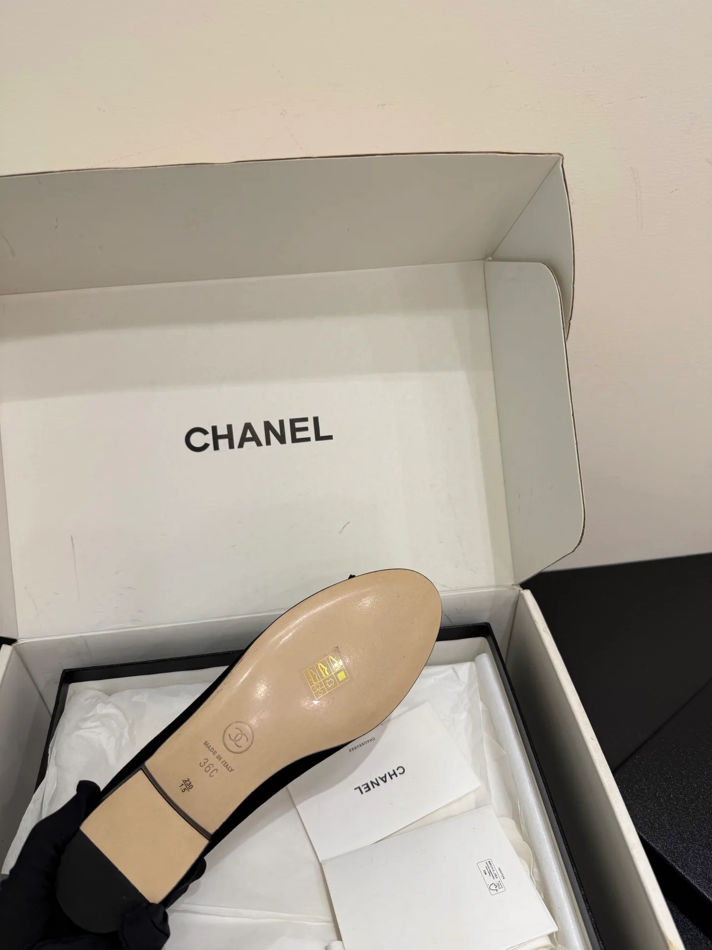 Women's Ballet Flats CHANEL 18080149