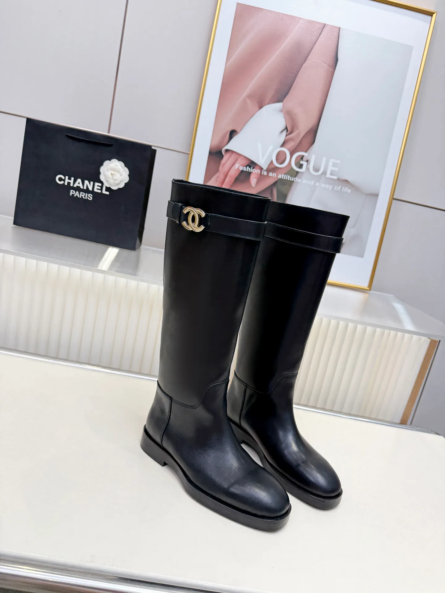 Women's Boots CHANEL 18198229