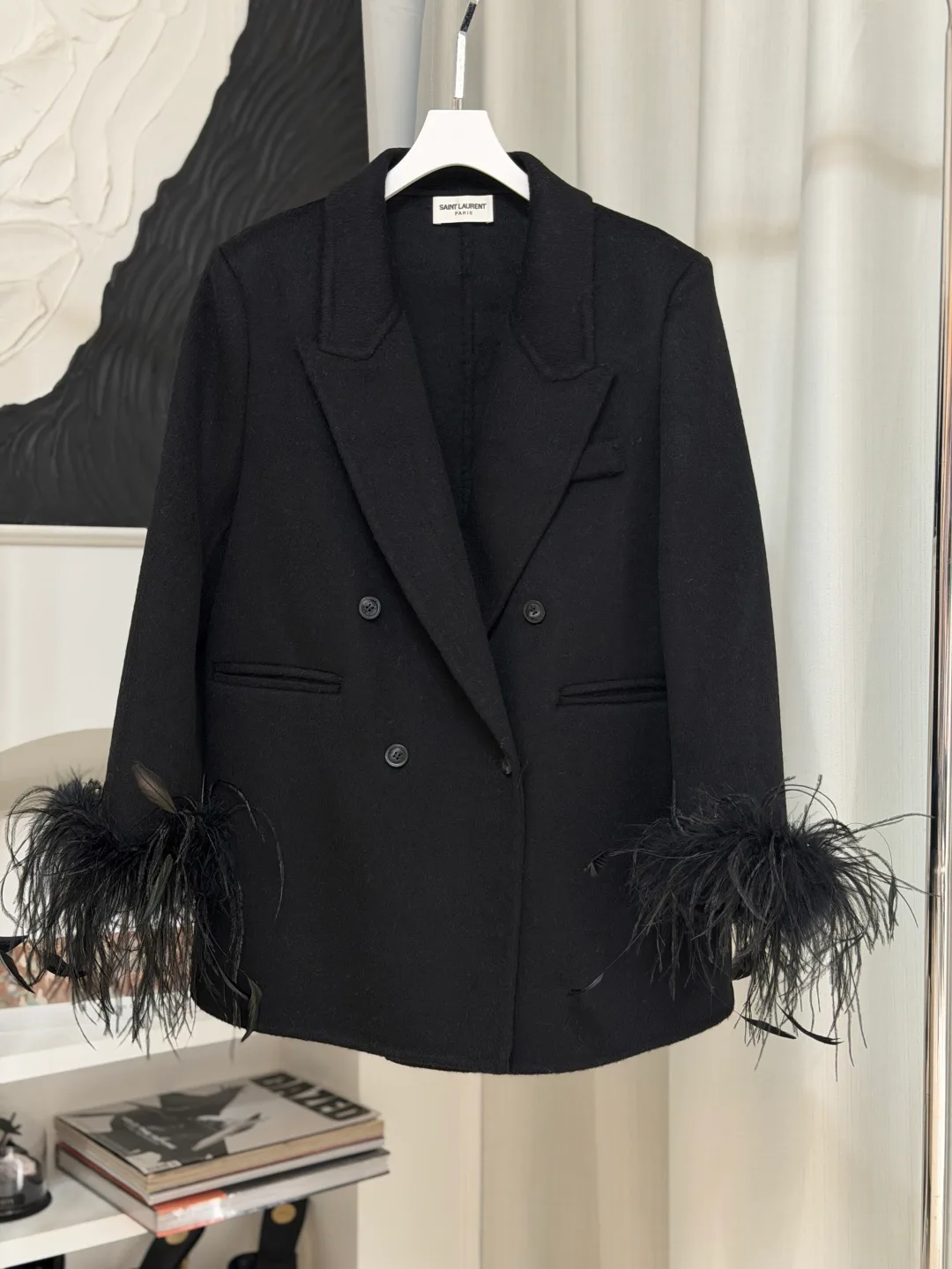 Women's Blazers SAINT LAURENT 17984836