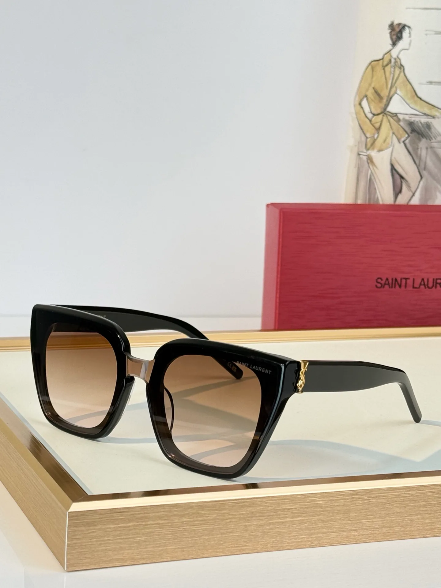 Glasses SAINT LAURENT 18246209