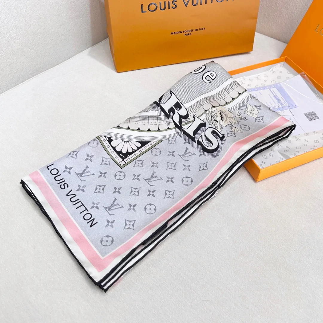 Silk Scarves LOUIS VUITTON 18501136