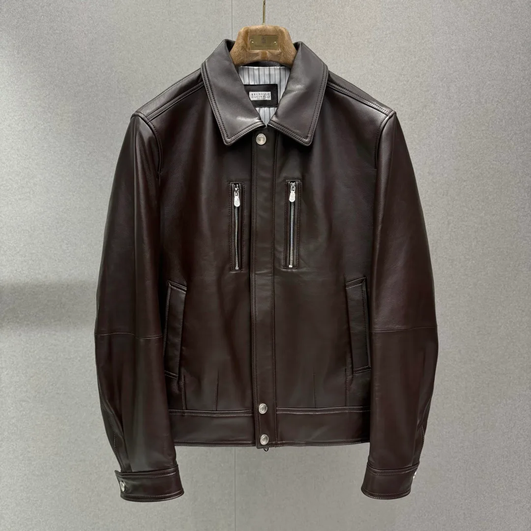 Men's Leather Jackets And Sheepskin Coats BRUNELLO CUCINELLI 17329879