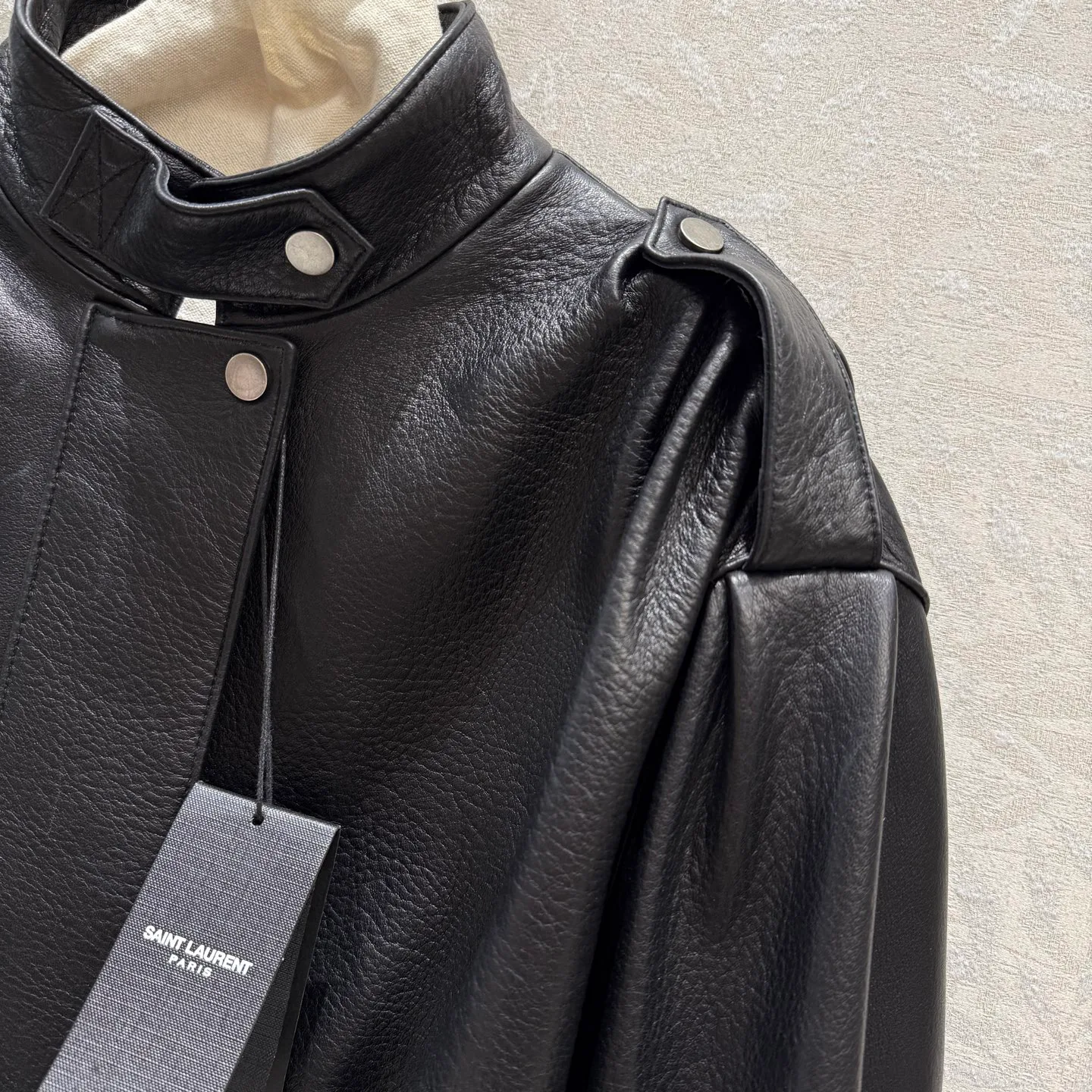 Women's Leather Jackets And Sheepskin Coats SAINT LAURENT 18127944