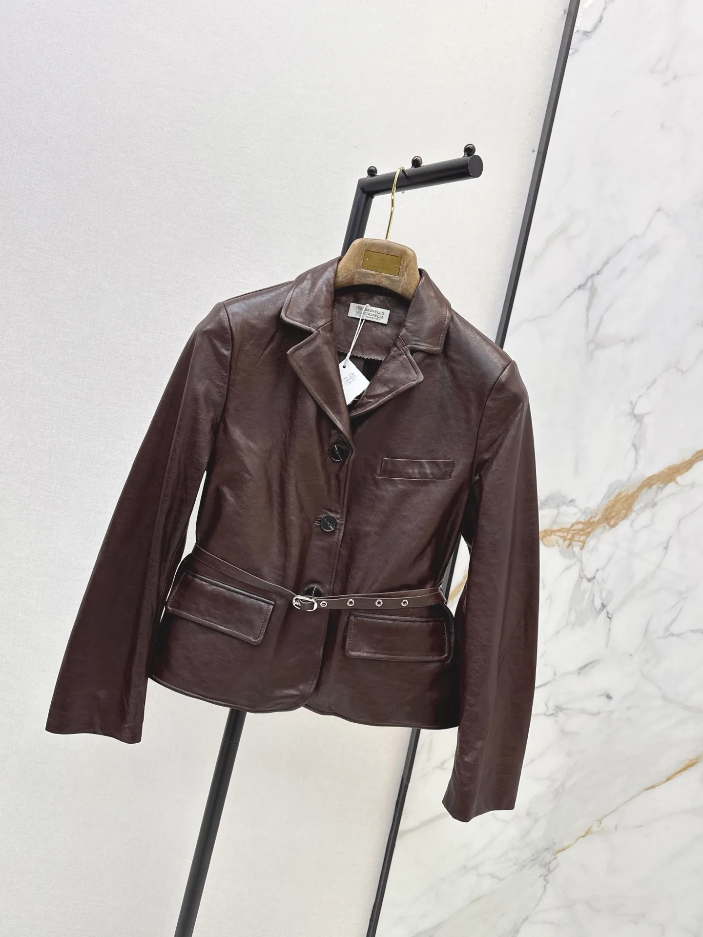 Women's Leather Jackets And Sheepskin Coats BRUNELLO CUCINELLI 18407933