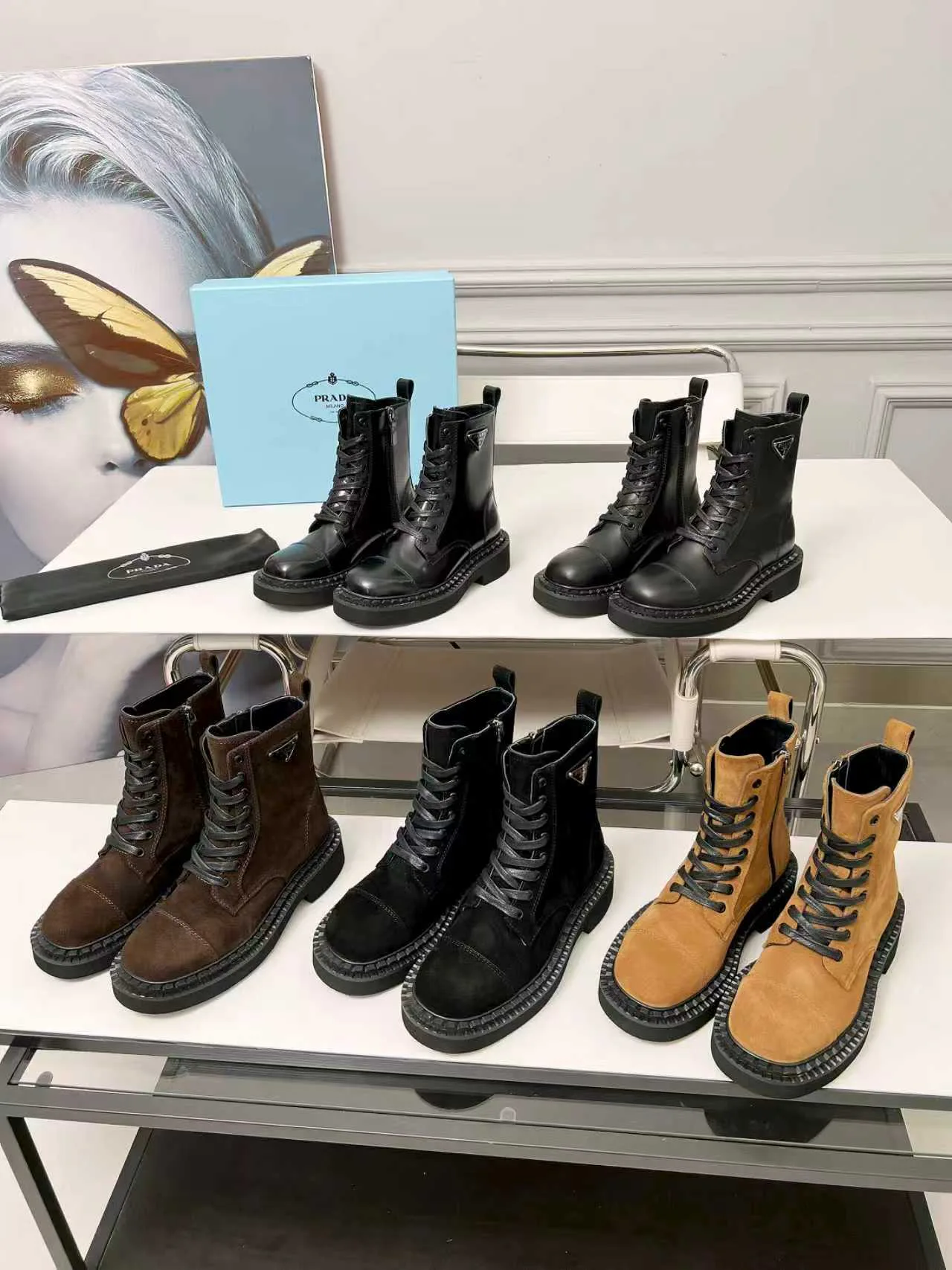 Women's Ankle Boots PRADA 17957427
