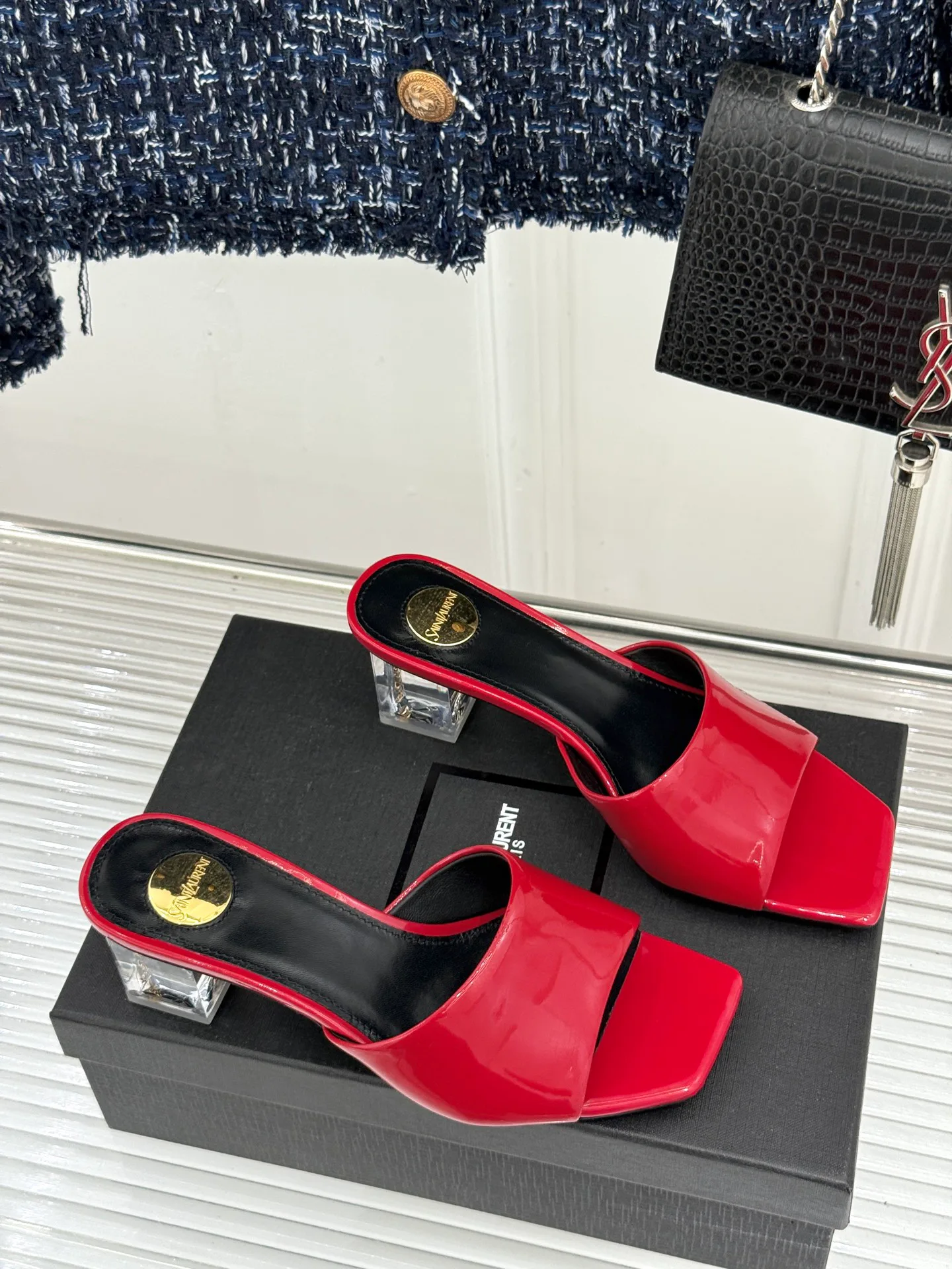Women's Open-Toe Sandals SAINT LAURENT 17024875