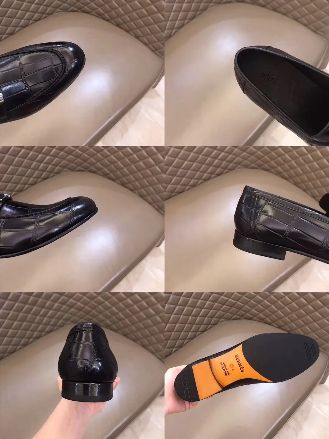 Men's Loafers And Dress Shoes HERMES 17745620