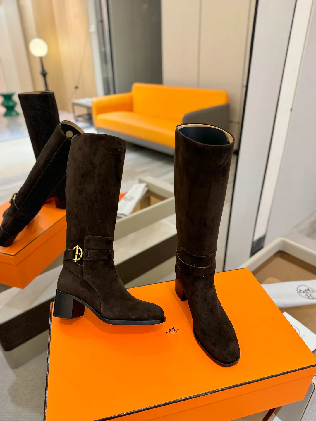 Women's Boots HERMES 18521285