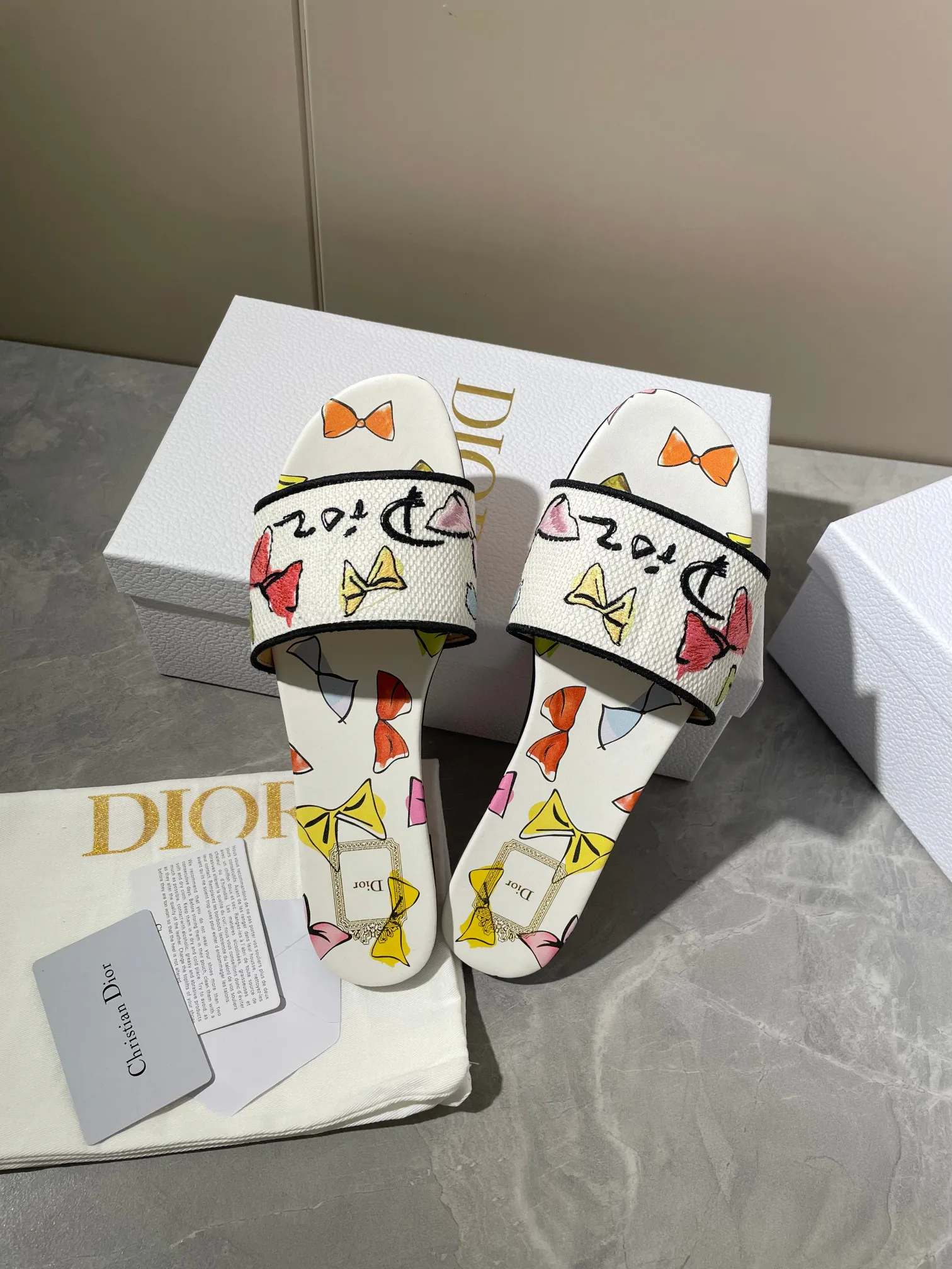 Шлепанцы Женские Christian Dior 18634053