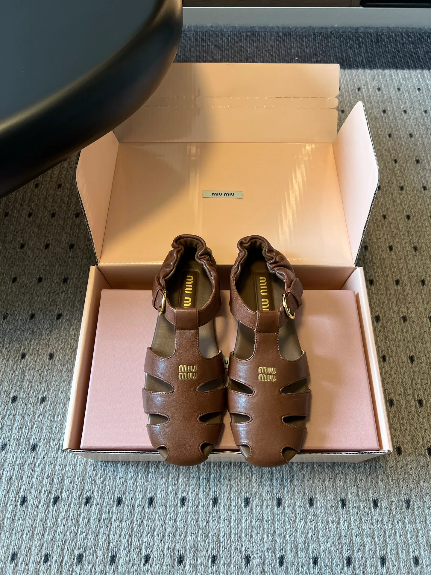 Women's Open-Toe Sandals MIU MIU 18080471