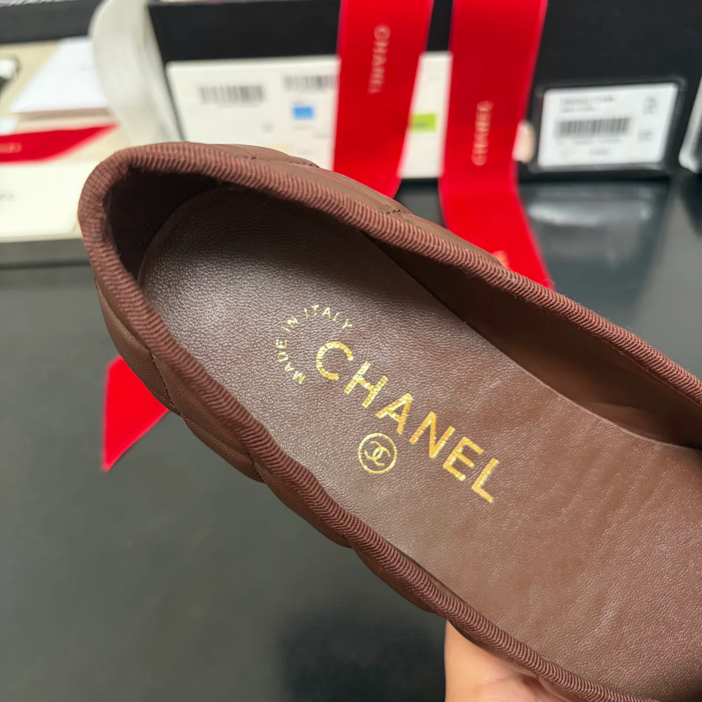 Women's Ballet Flats CHANEL 18508878