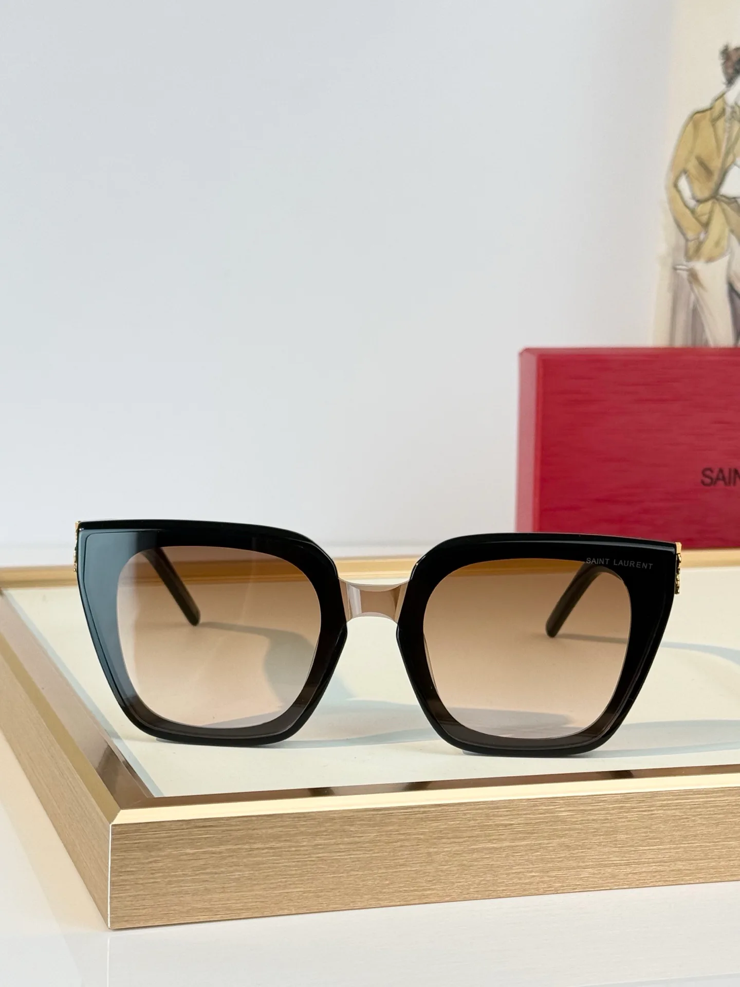 Glasses SAINT LAURENT 18246209