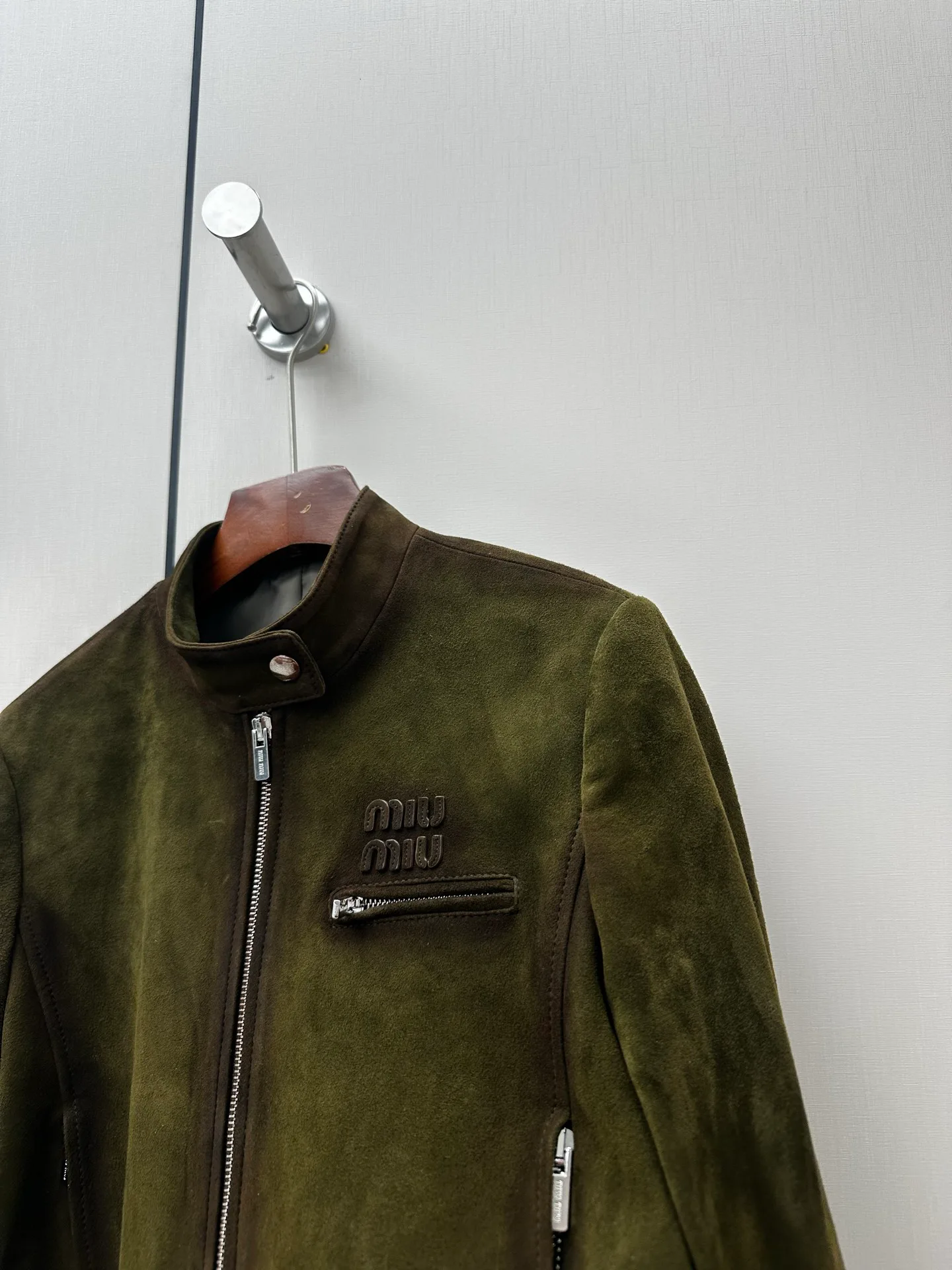 Women's Leather Jackets And Sheepskin Coats MIU MIU 17694525