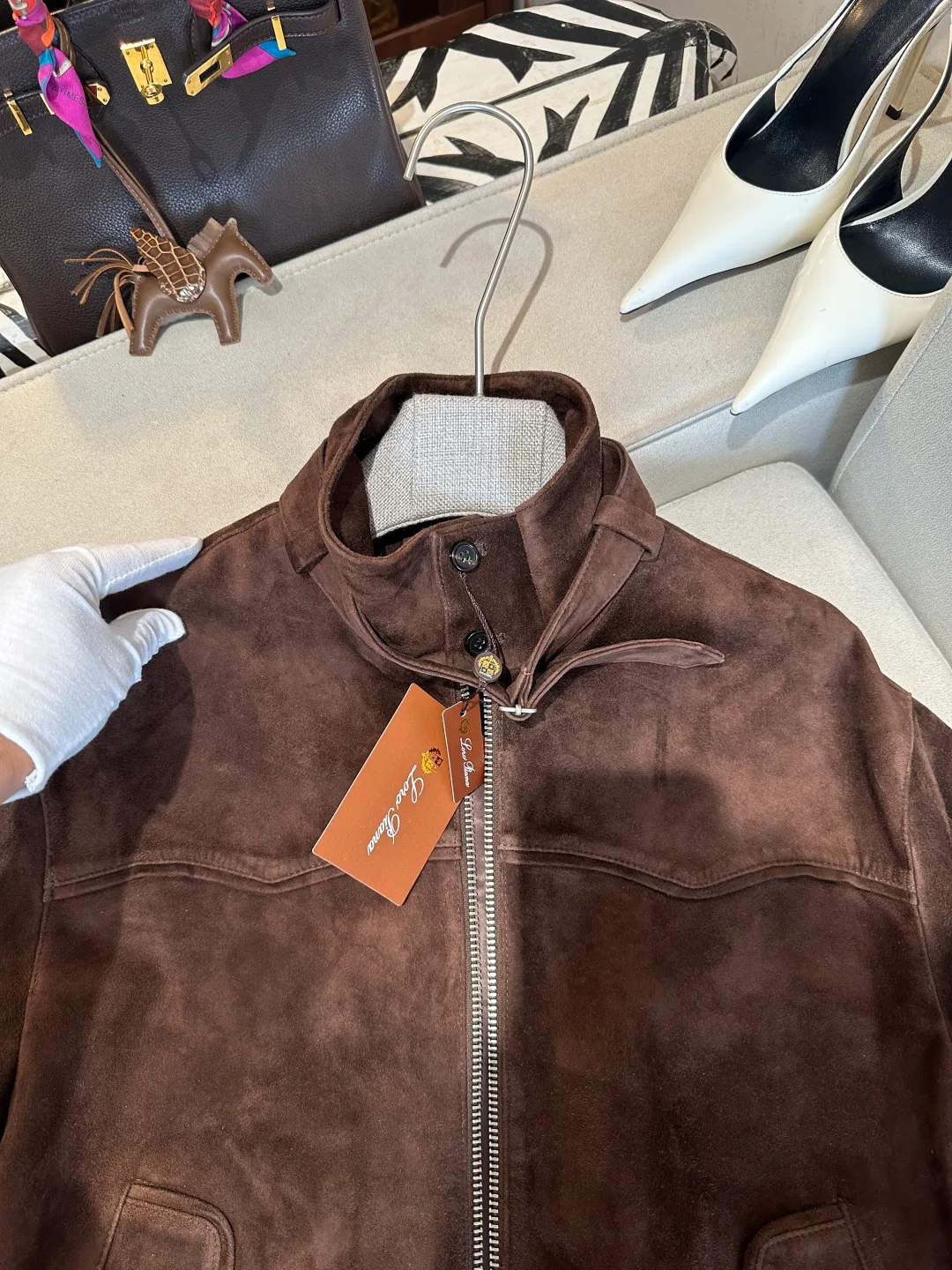 Women's Leather Jackets And Sheepskin Coats LORO PIANA 18418203