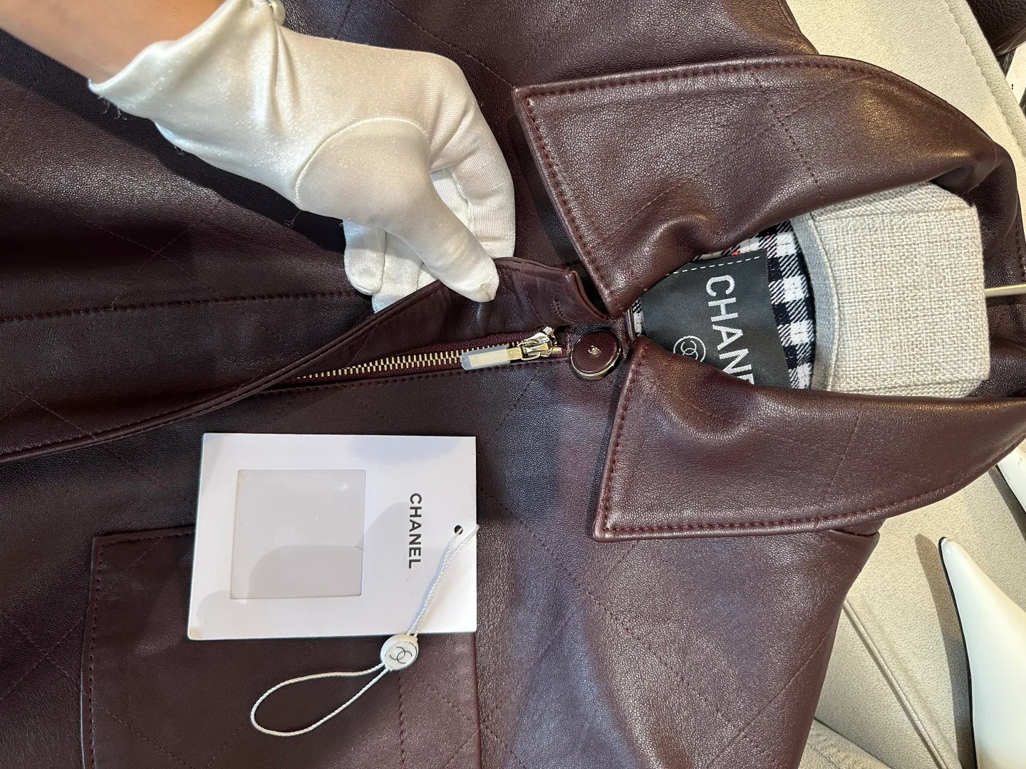 Women's Leather Jackets And Sheepskin Coats CHANEL 17088856