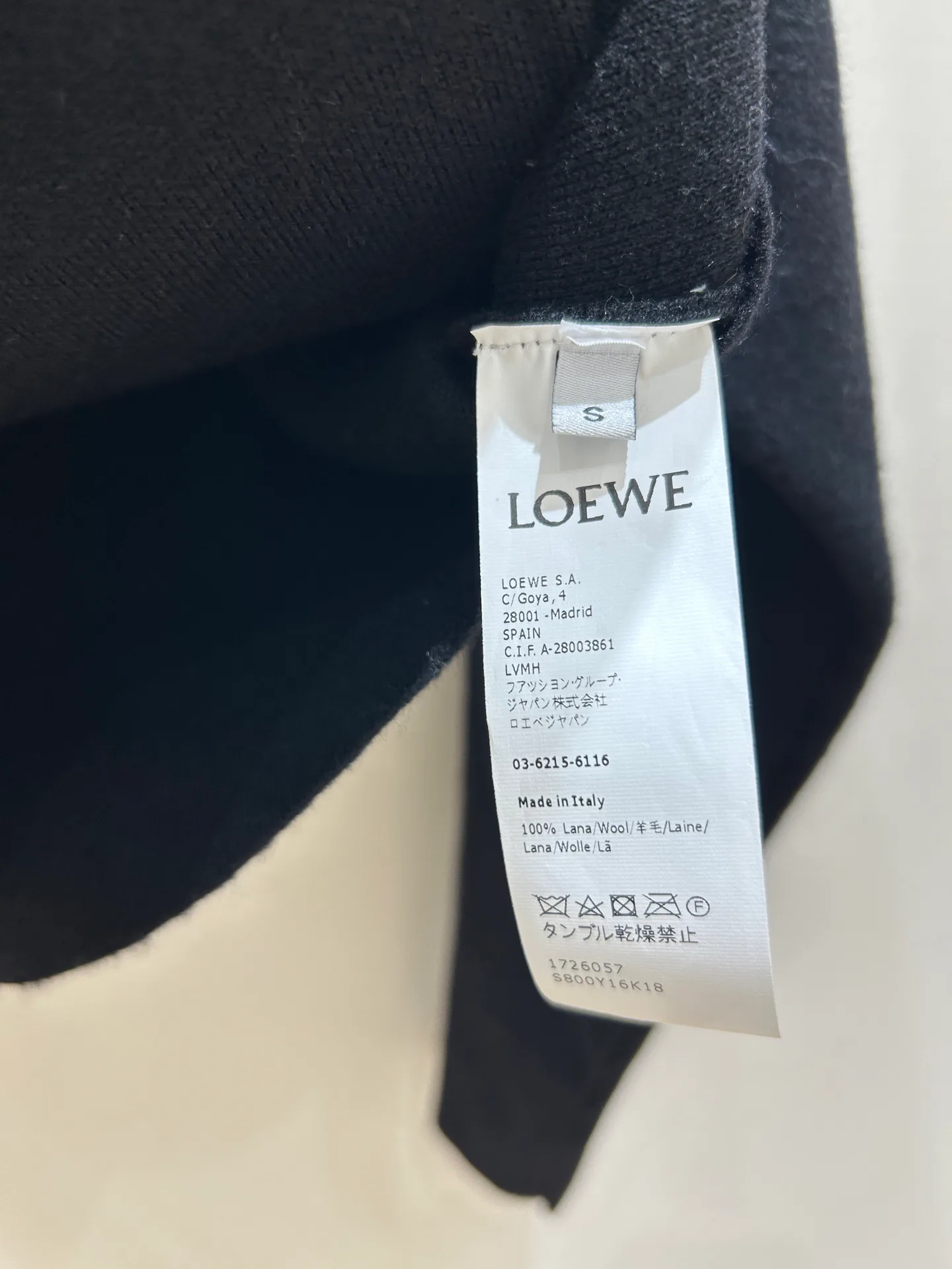 Women's Sweatshirts And Hoodies LOEWE 18096766