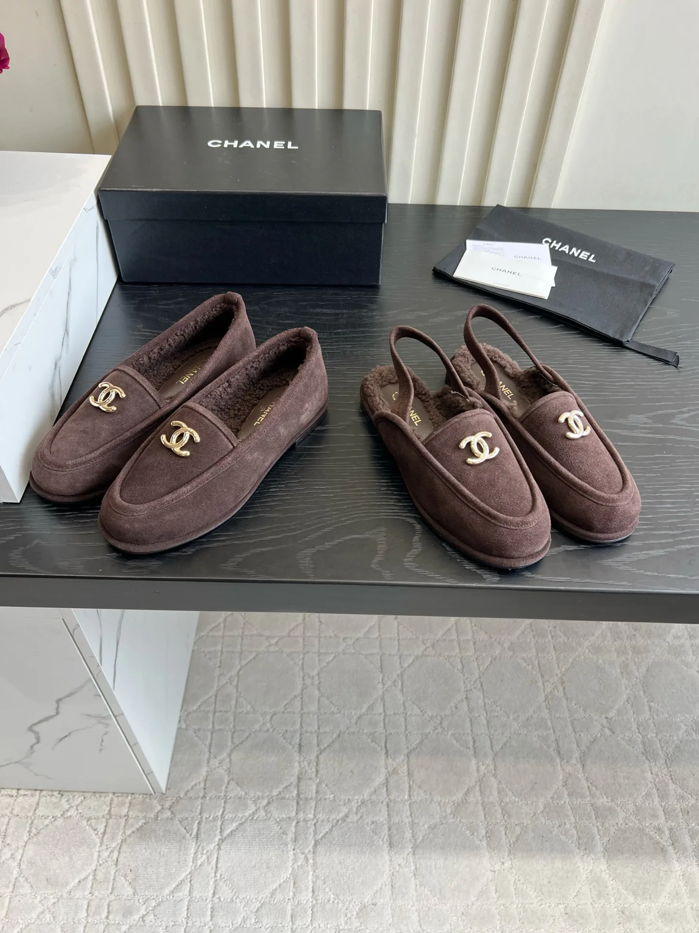 Лоферы И Мокасины Женские Chanel 18676025