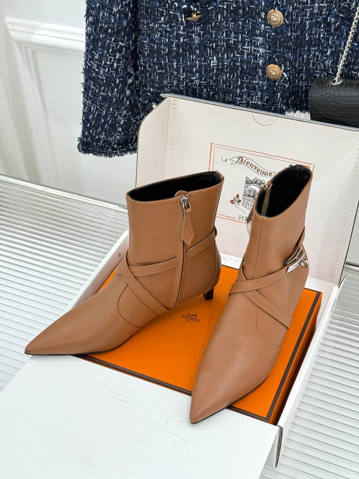 Women's Booties HERMES 17724111