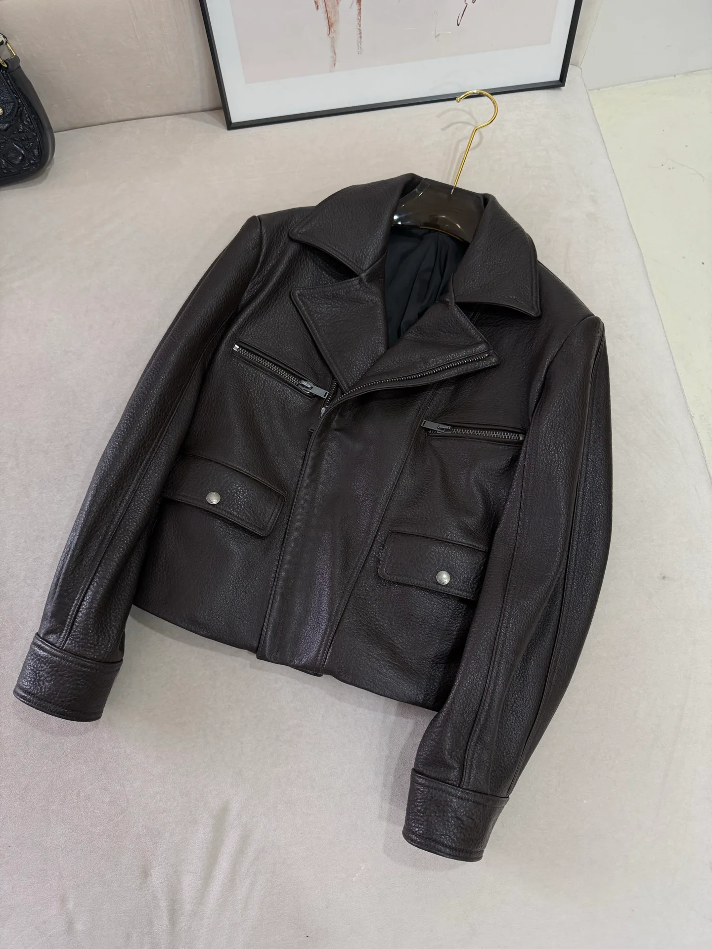Women's Leather Jackets And Sheepskin Coats SAINT LAURENT 18259824