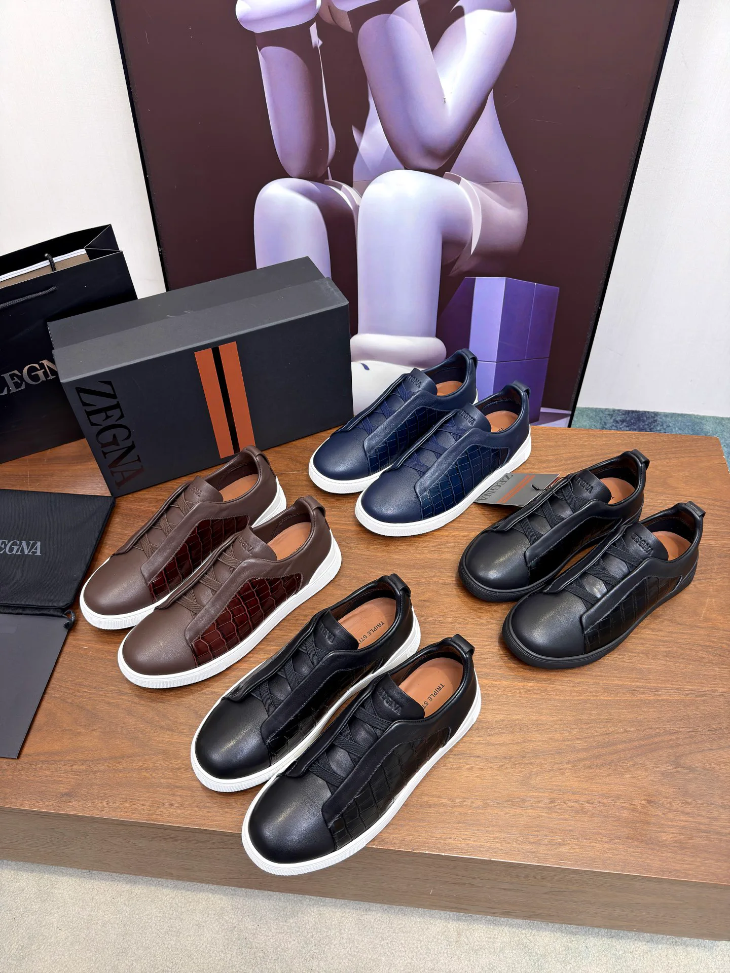 Men's Sneakers ZEGNA 18198149