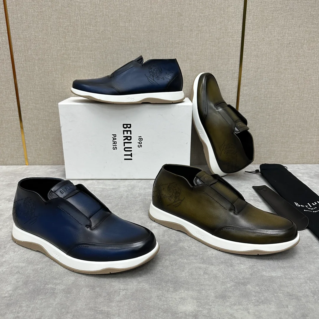 Men's Loafers And Dress Shoes BERLUTI 18100123