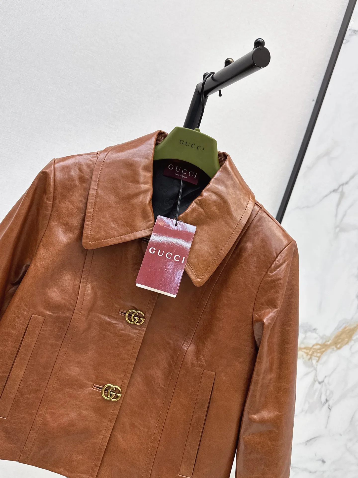 Women's Leather Jackets And Sheepskin Coats GUCCI 17651725