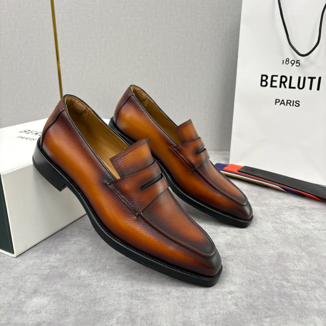 Men's Loafers And Dress Shoes BERLUTI 18117422