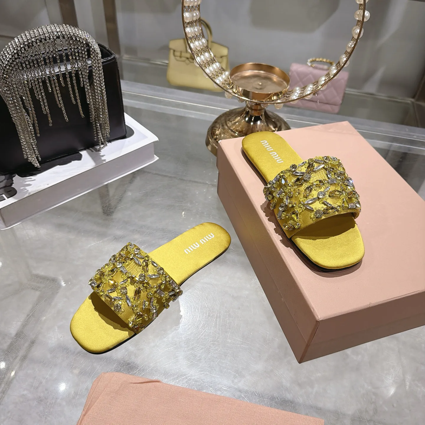 Women's Open-Toe Sandals MIU MIU 18025809