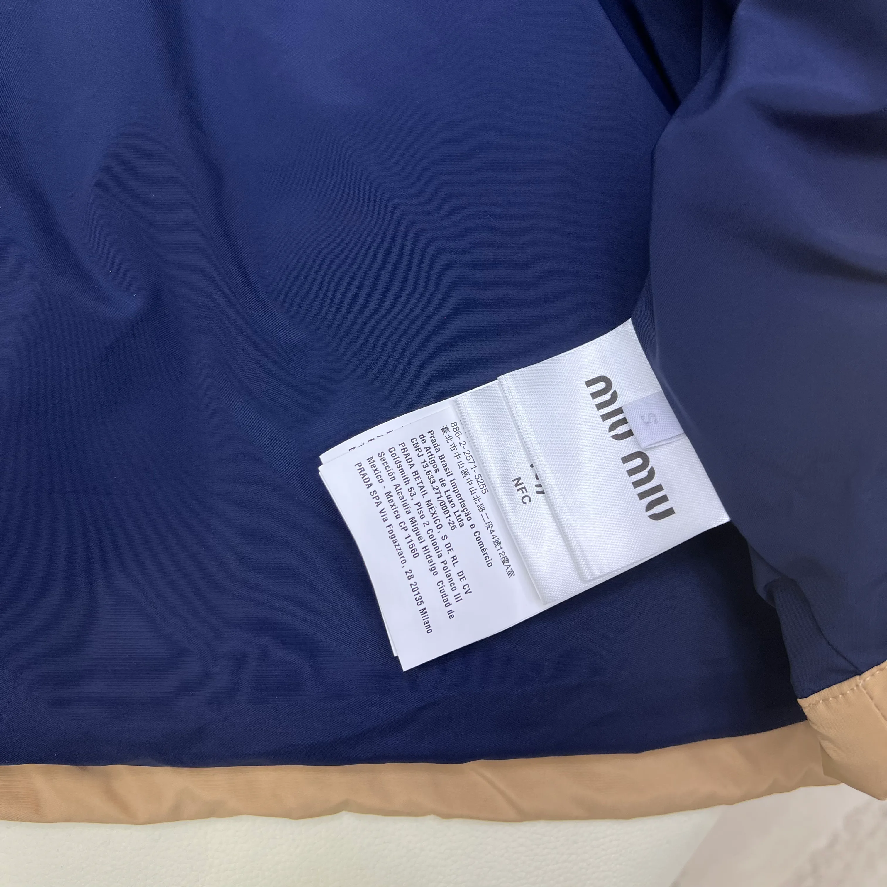 Women's Jackets And Down Jackets MIU MIU 18035506