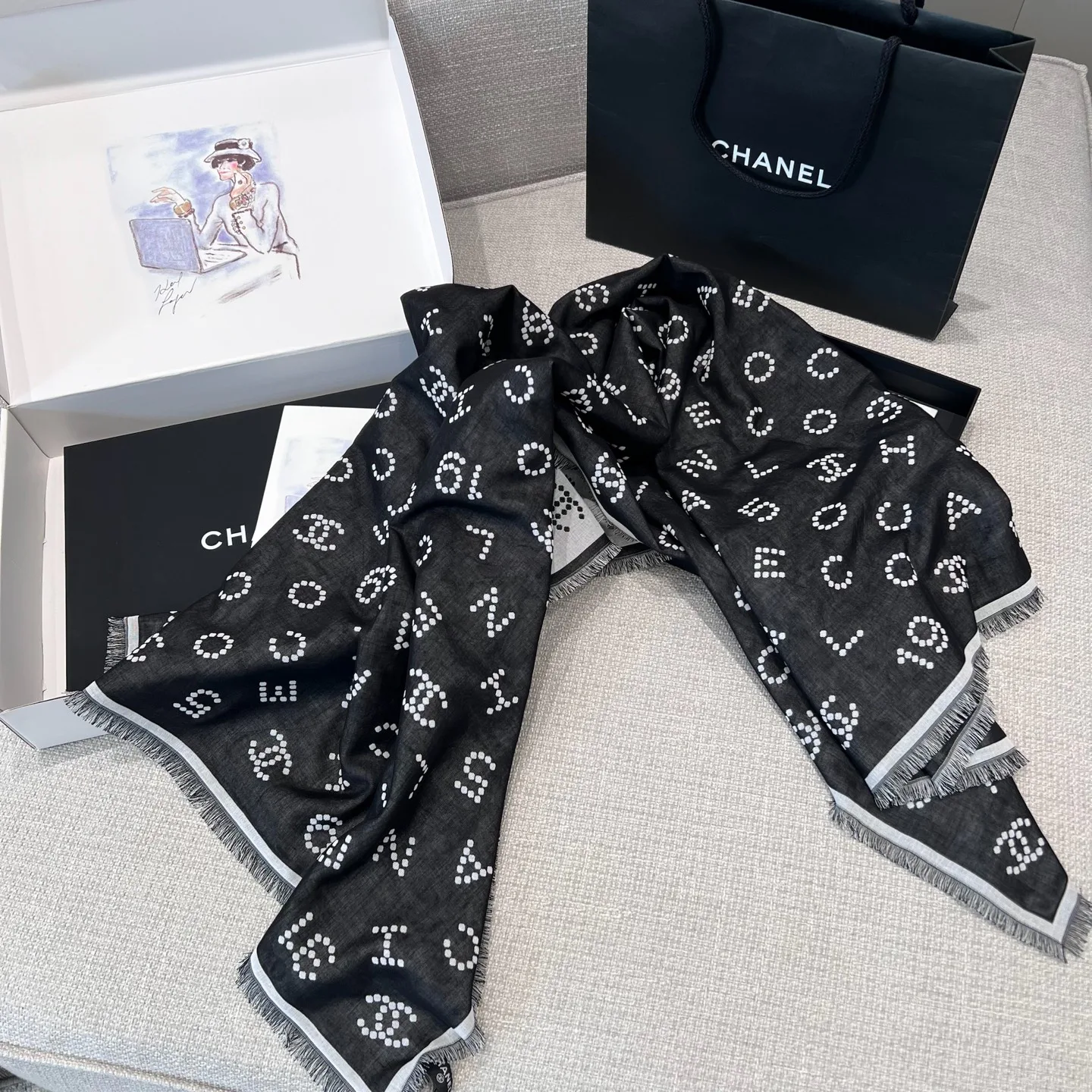Scarves CHANEL 17913690