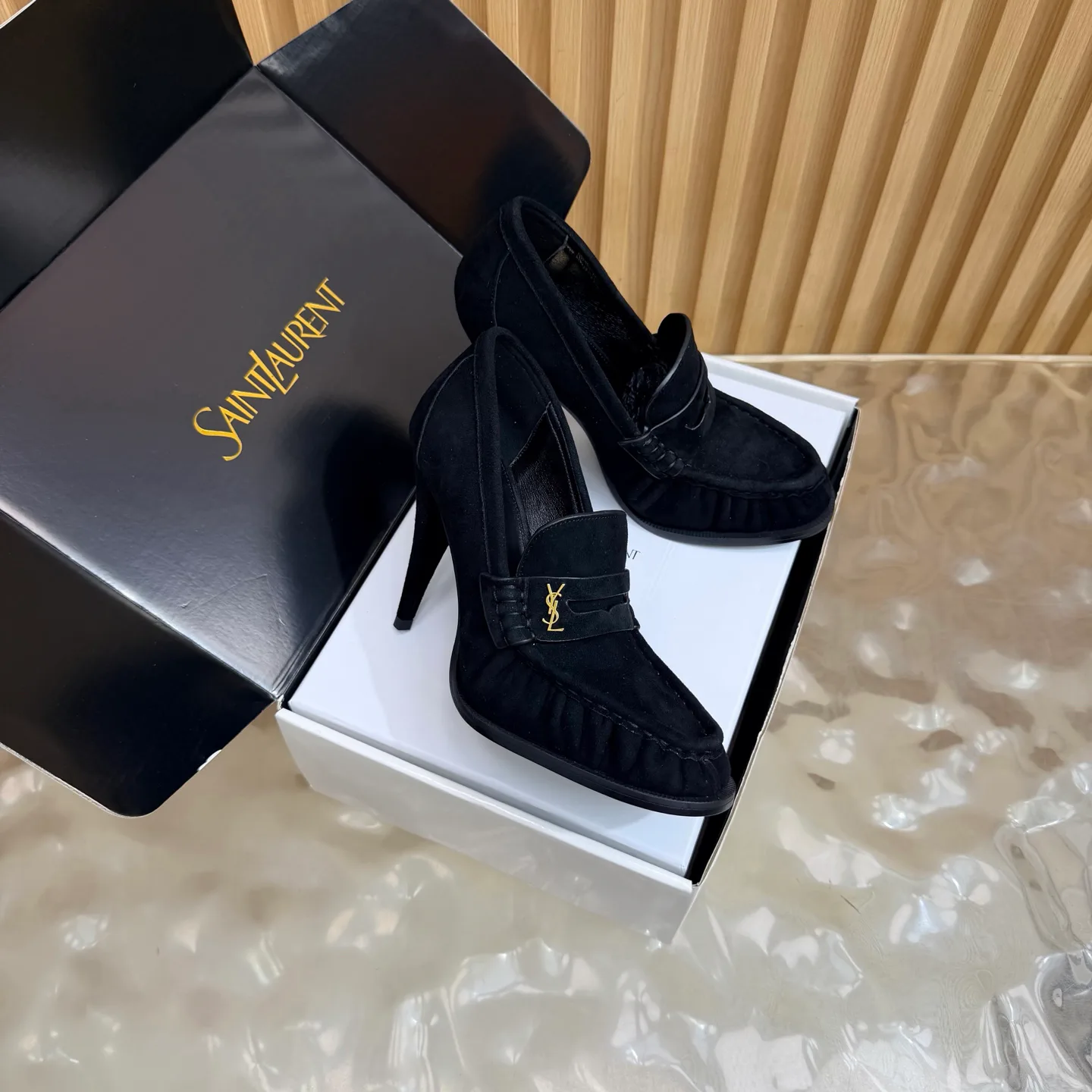 Лоферы И Мокасины Женские Saint Laurent 18676014