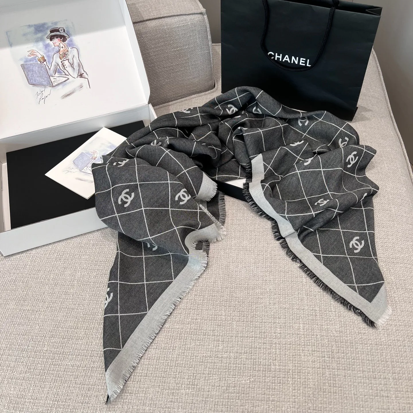 Scarves CHANEL 17913686