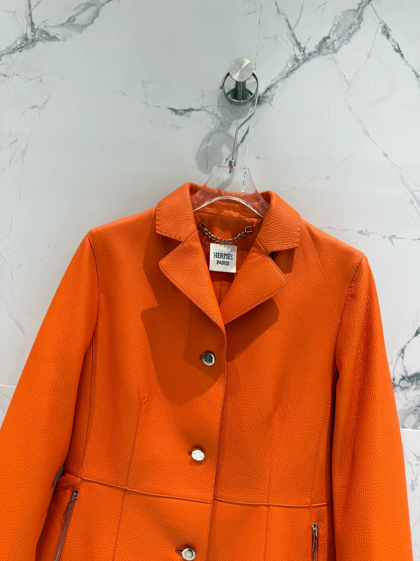 Women's Leather Jackets And Sheepskin Coats HERMES 17823586