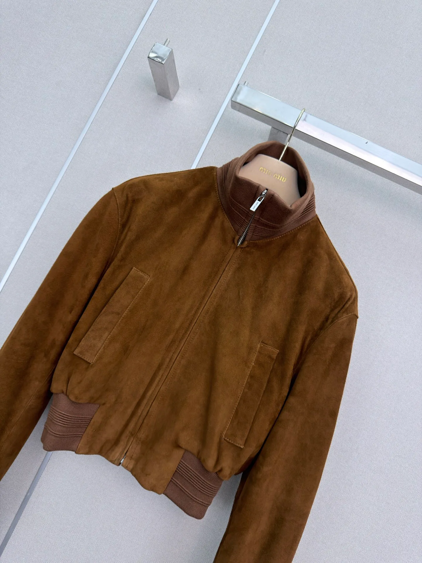 Women's Leather Jackets And Sheepskin Coats MIU MIU 18407960