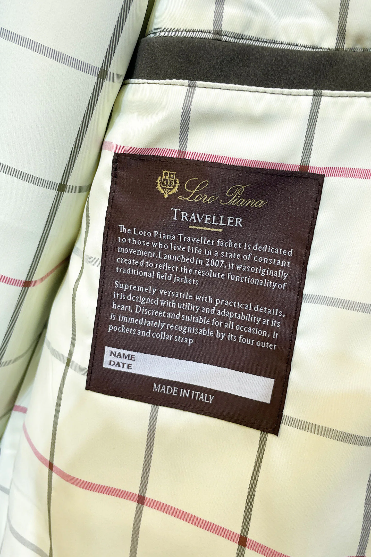 Men's Jackets And Down Jackets LORO PIANA 18392108