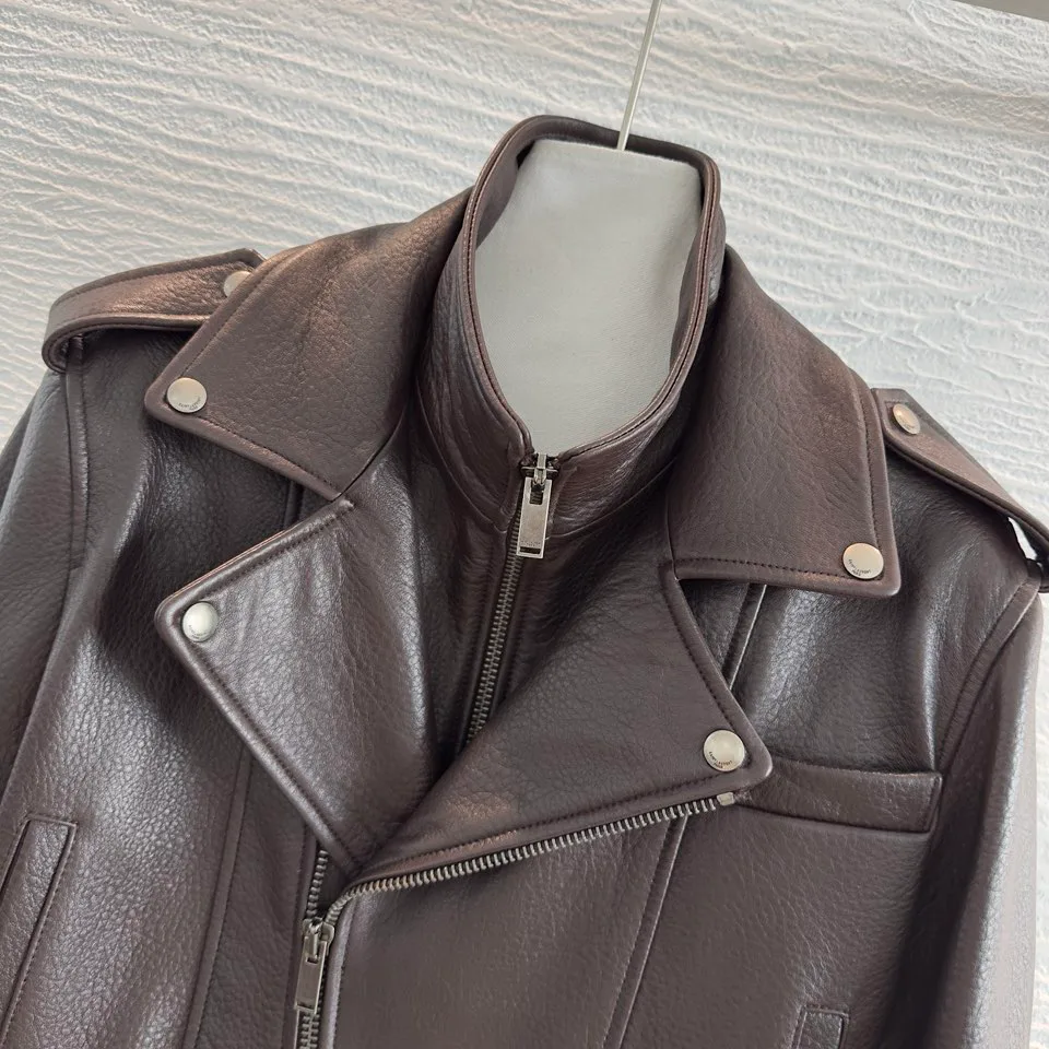 Women's Leather Jackets And Sheepskin Coats SAINT LAURENT 18090128