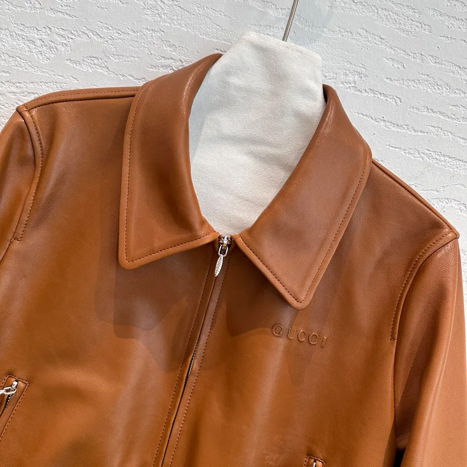 Women's Leather Jackets And Sheepskin Coats GUCCI 17920315