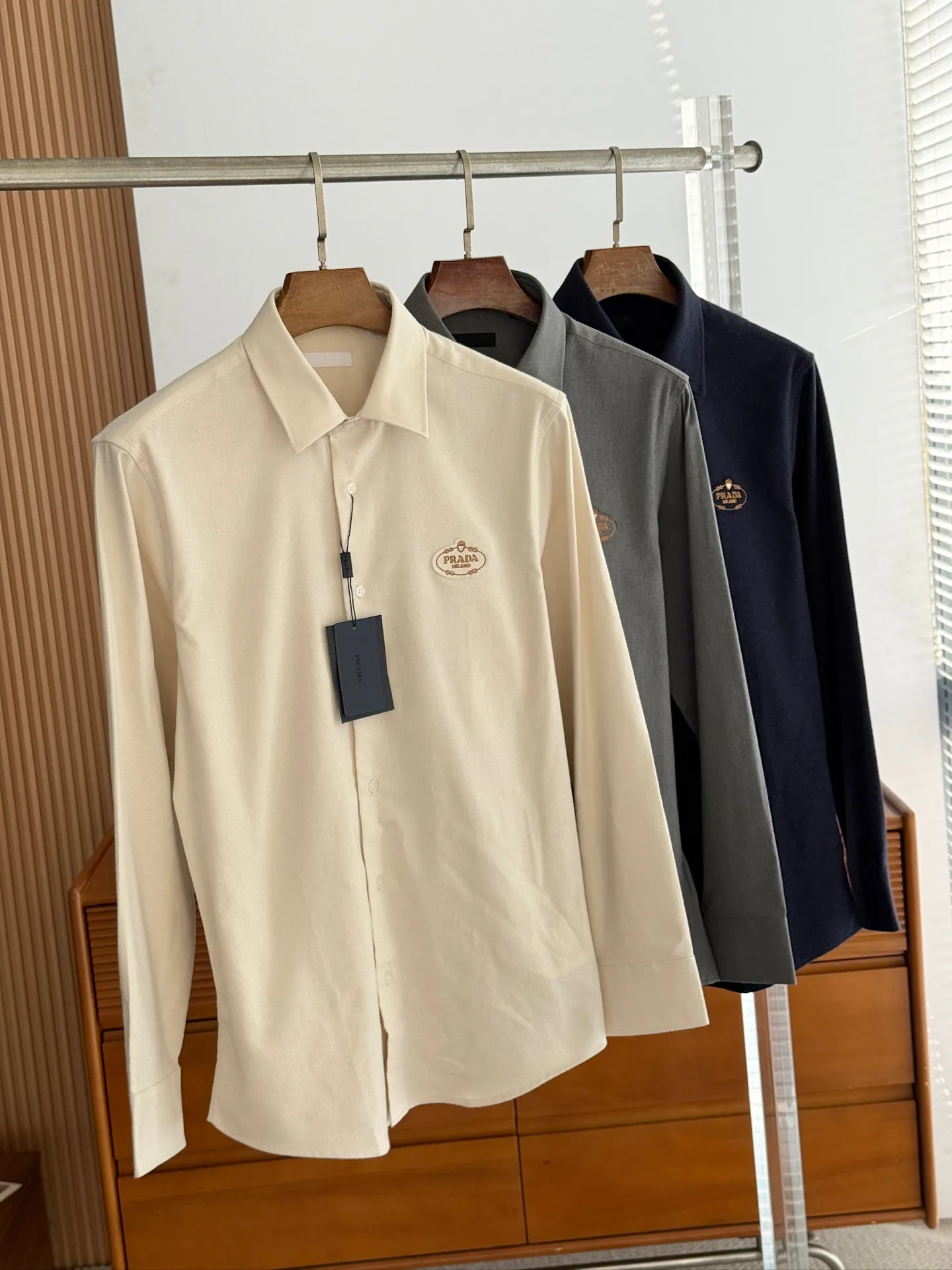 Men's Shirts PRADA 18502017