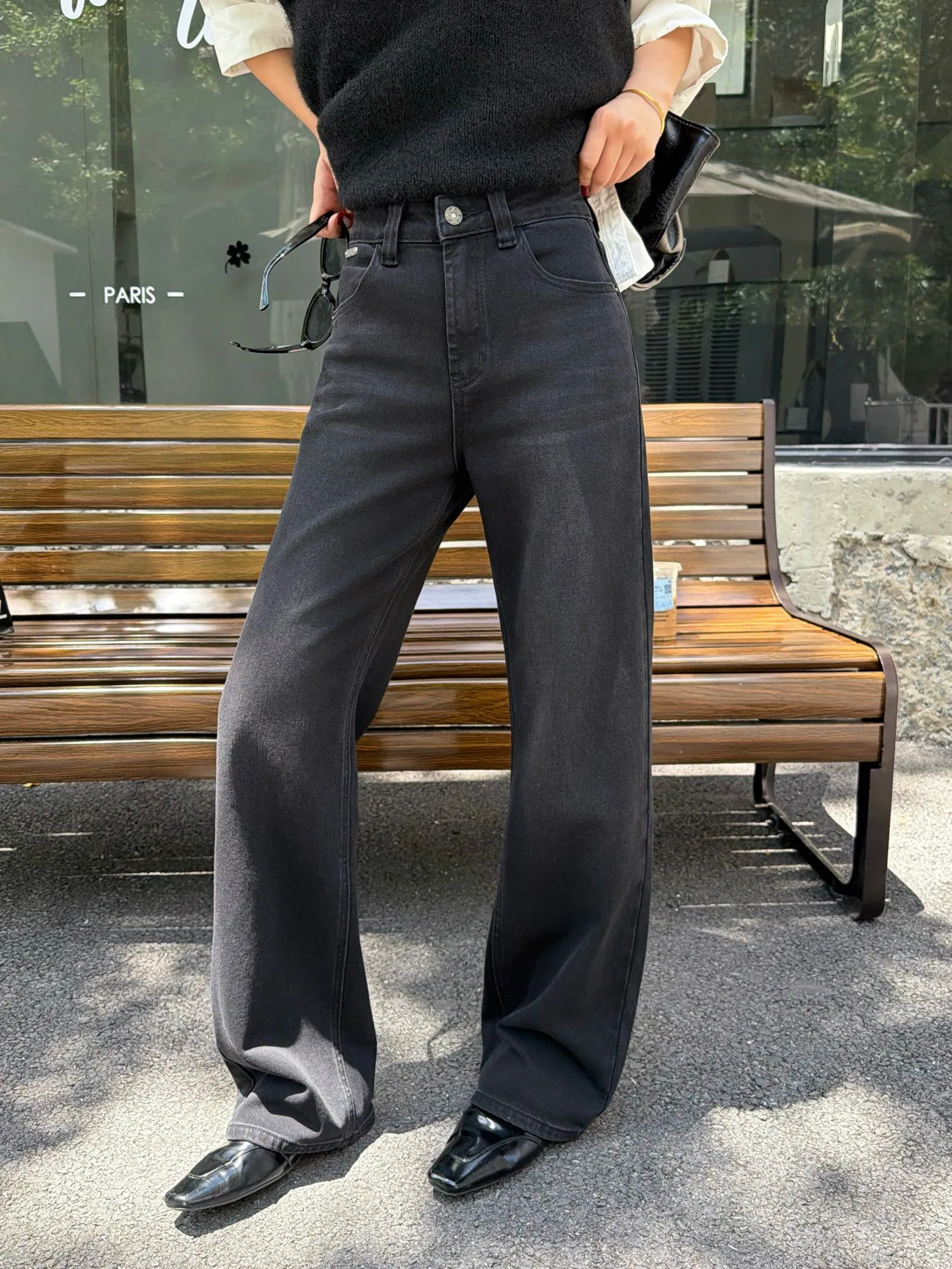 Джинсы Женские Saint Laurent 18653920