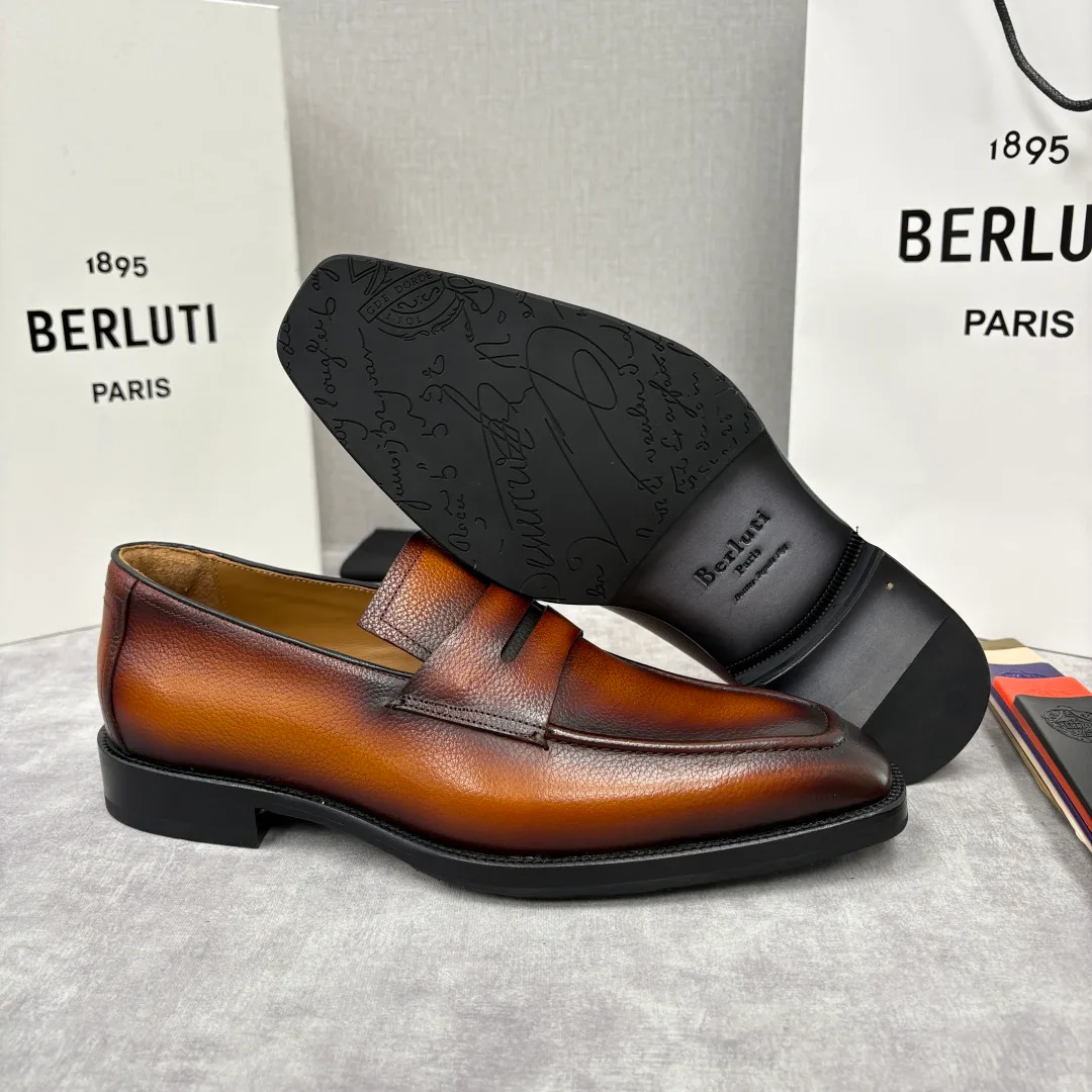 Men's Loafers And Dress Shoes BERLUTI 18117422
