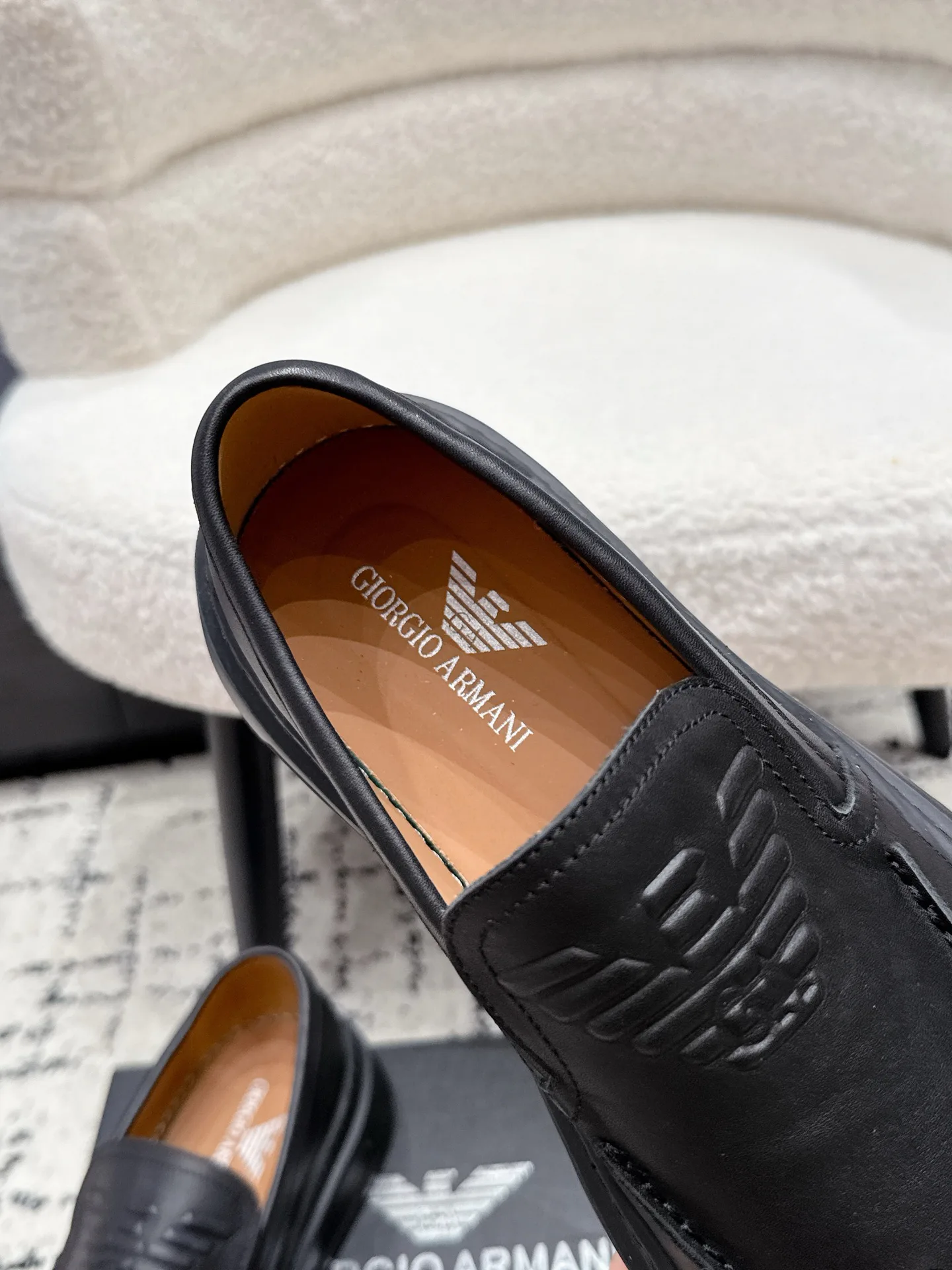 Men's Loafers And Dress Shoes ARMANI 17106852