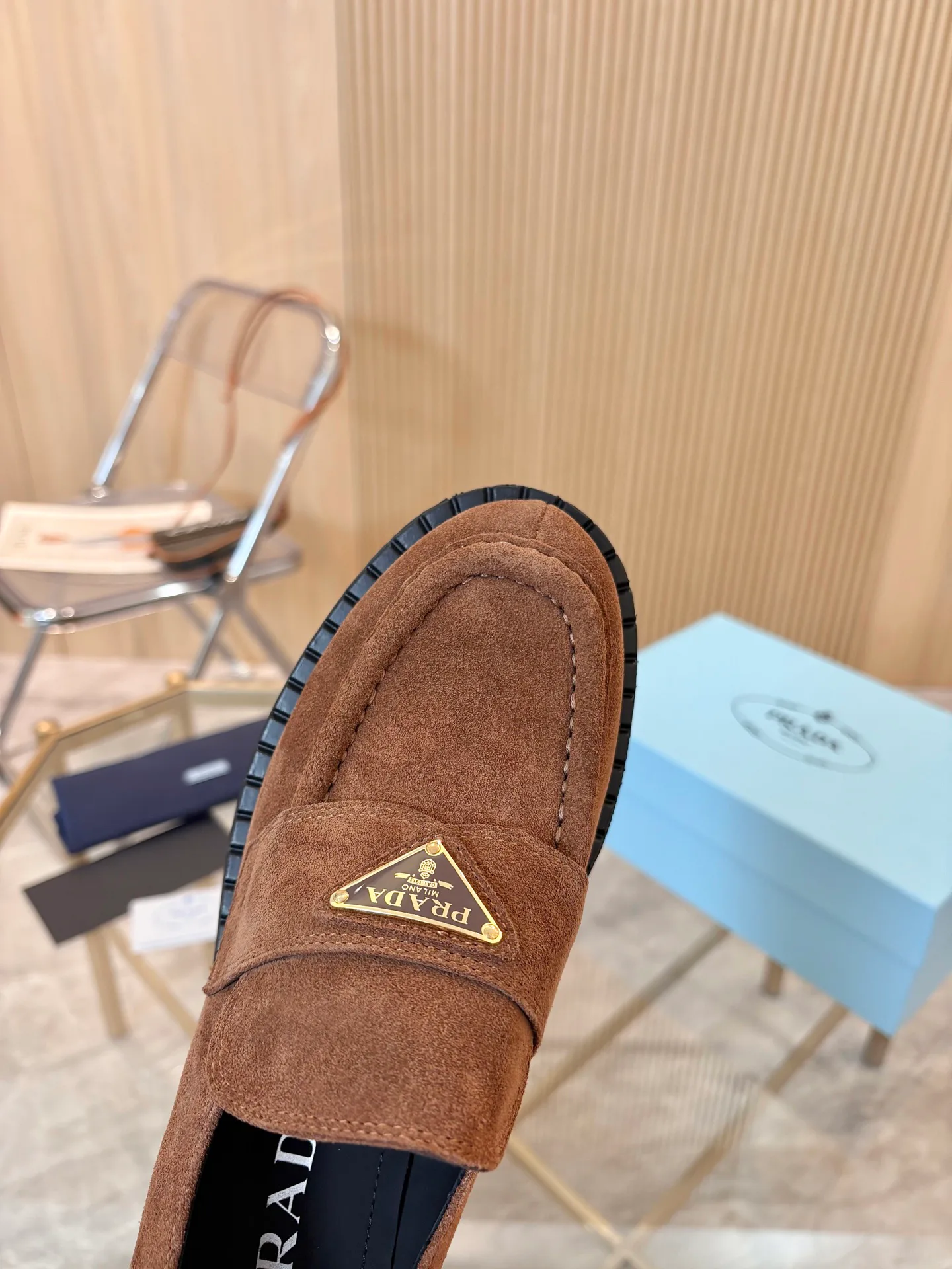 Women's Loafers And Moccasins PRADA 17524787