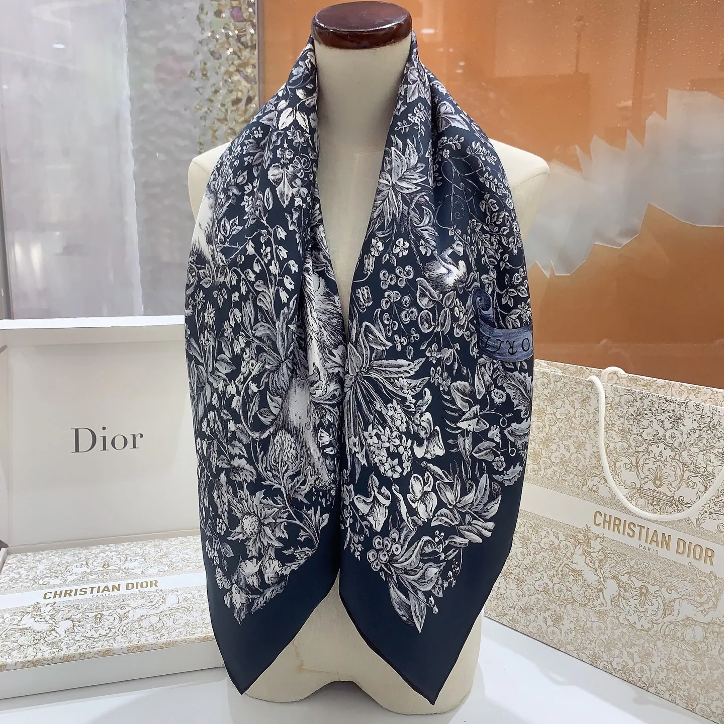 Silk Scarves CHRISTIAN DIOR 17987103