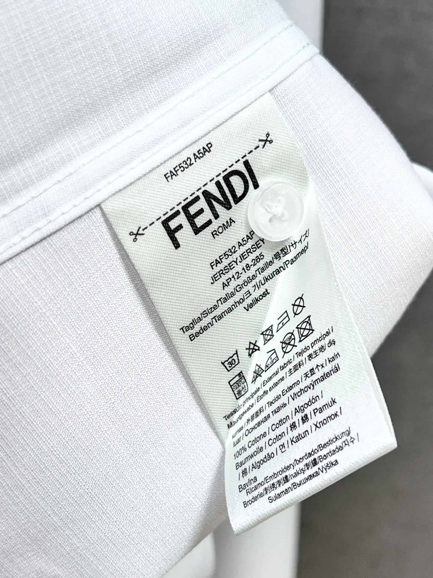Men's Shirts FENDI 18097927