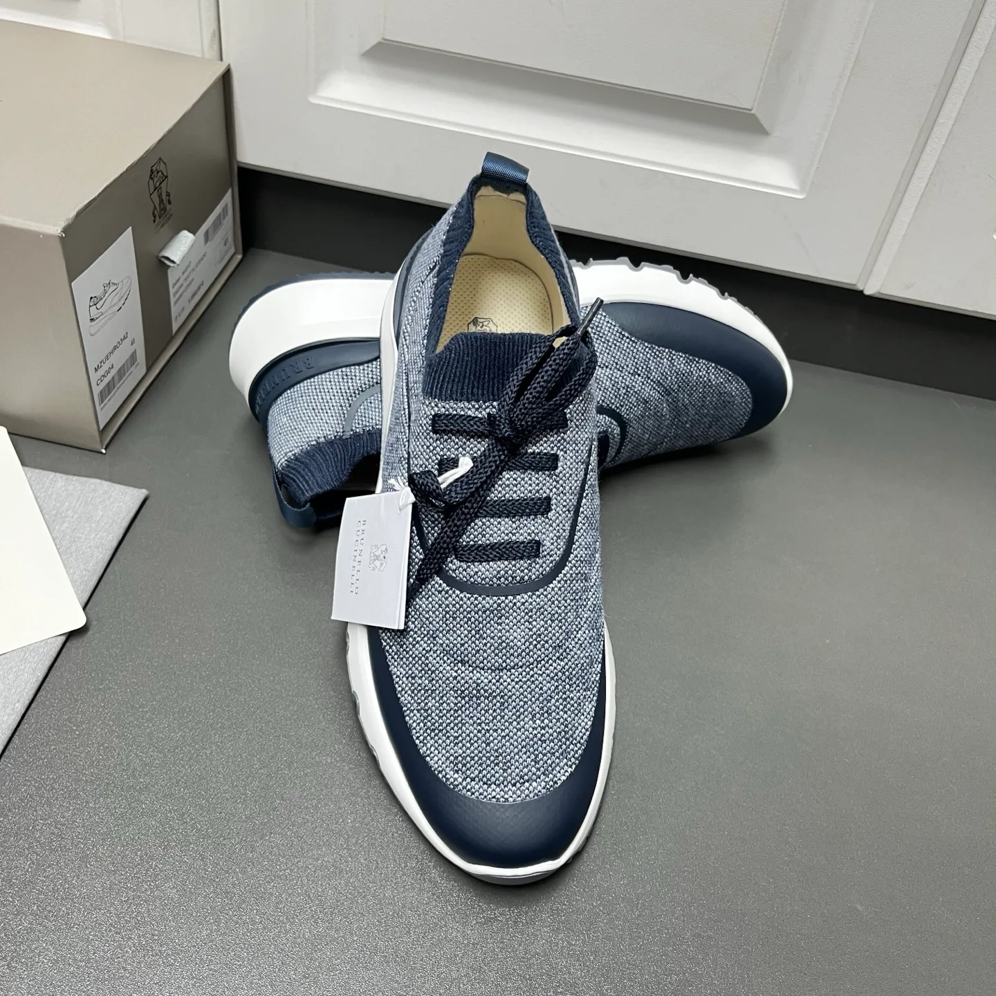 Кроссовки Мужские Brunello Cucinelli 18633753